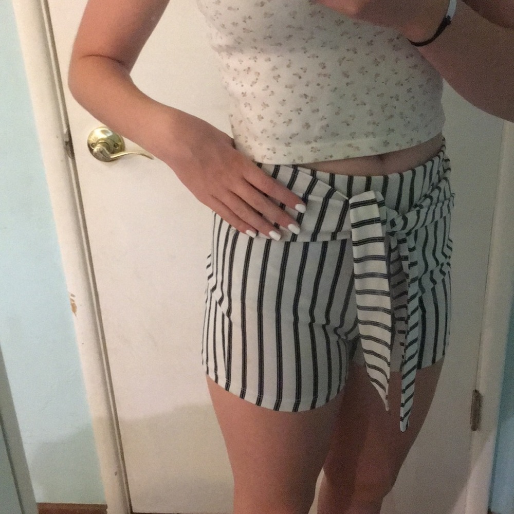 must have stripped tie shorts!